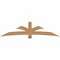 Ekena Millwork Davenport Timber Gable Bracket, Western Red Cedar, 96"W x 24"H x 3 1/2"D x 5 1/2"F, 6/12 Pitch GBW096X24X0406DAV00SWR - alternate 1